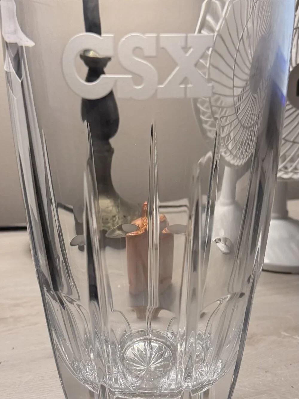 Reims crystal vase